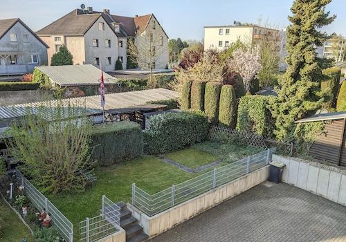 Aussicht vom Balkon
