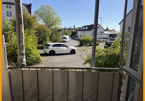 Sicht vom Balkon