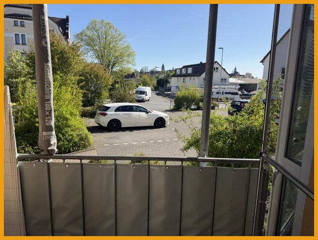Sicht vom Balkon