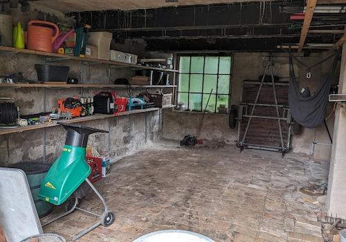 Garage innen