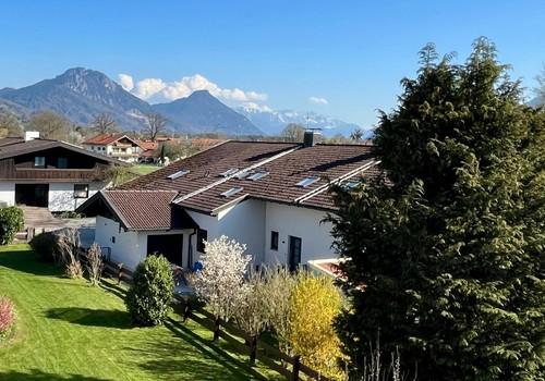 Aussicht durch die Gaube