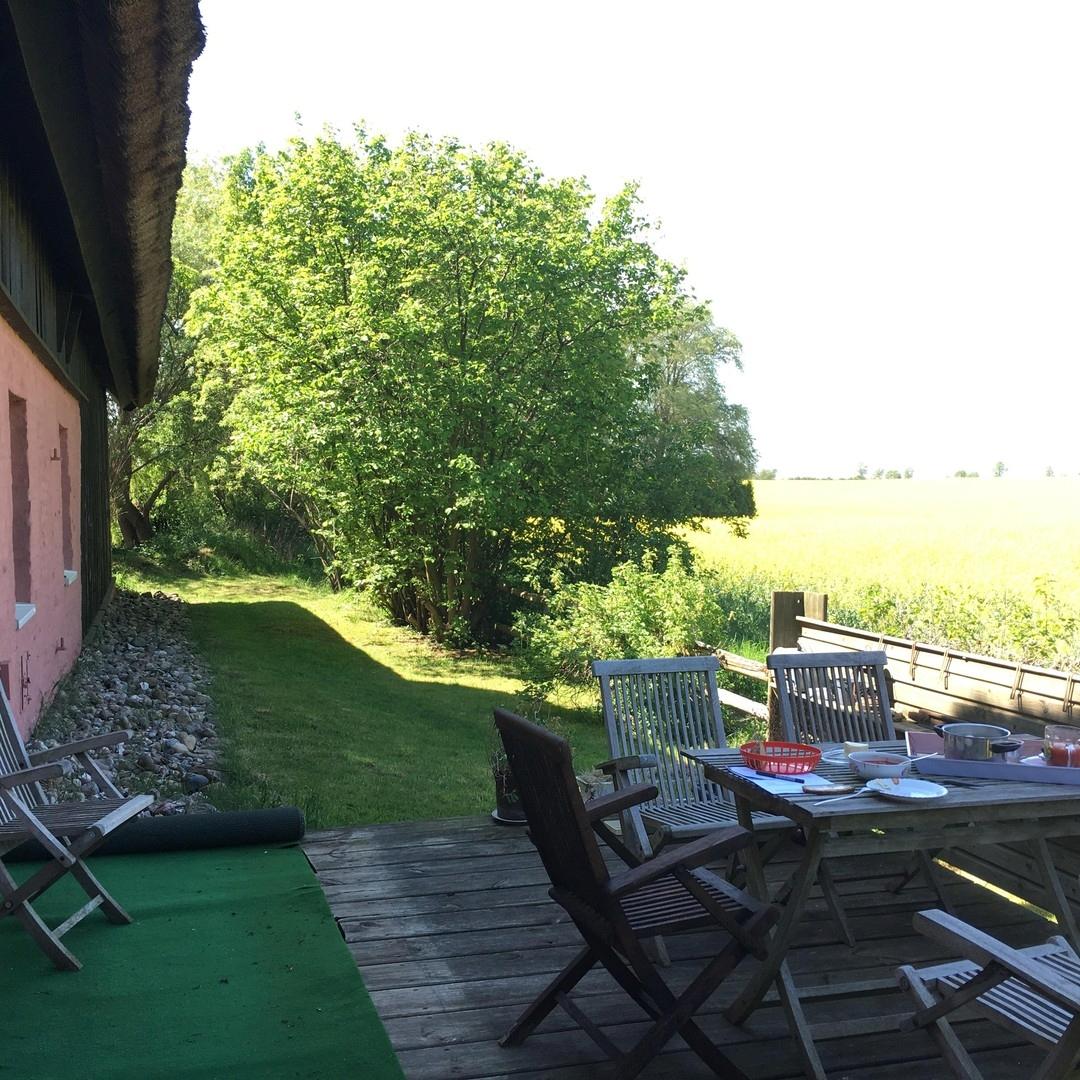Nordwestseite mit Terrasse