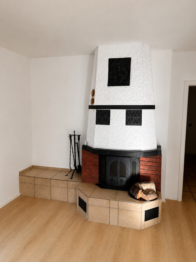 Kamin im WohnEssbereich