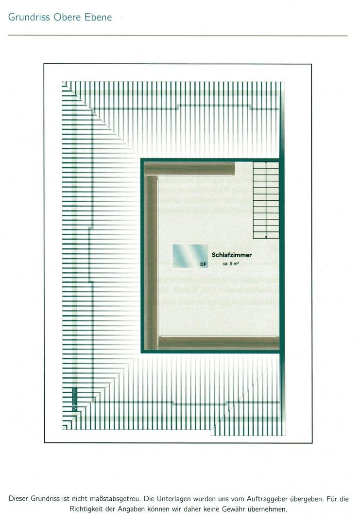 Grundriss DG-Zimmer