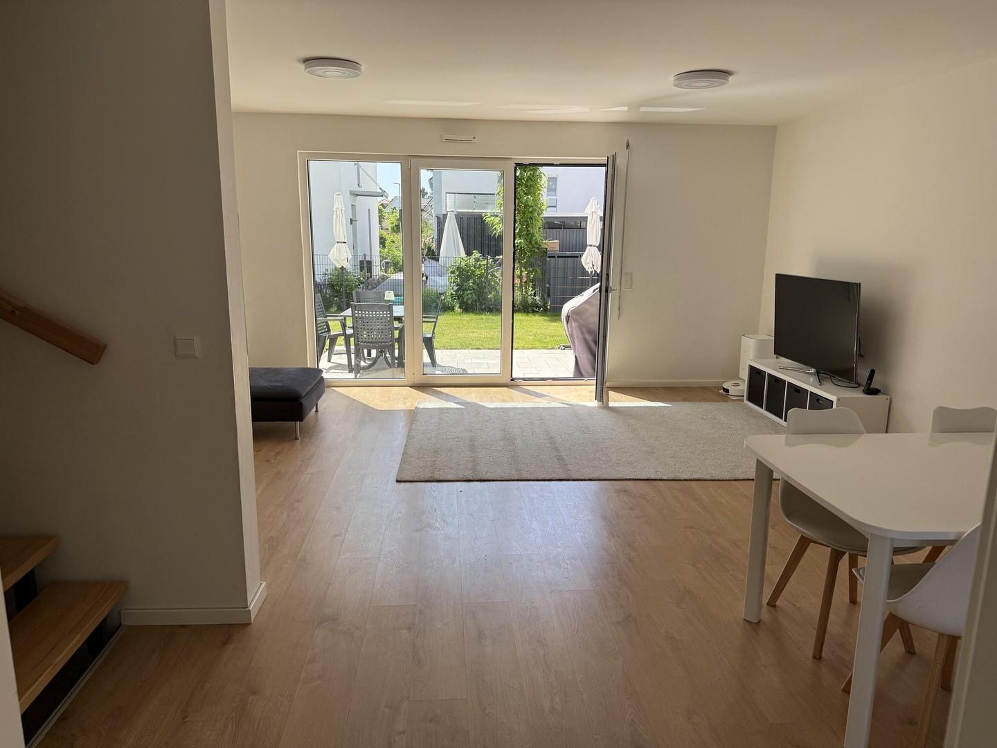 EG Wohnzimmer, Gartenblick