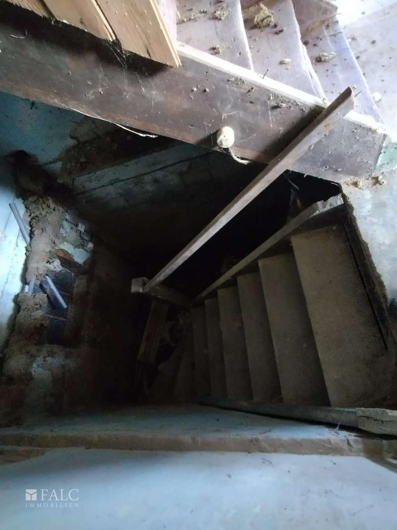 Treppenabgang Keller