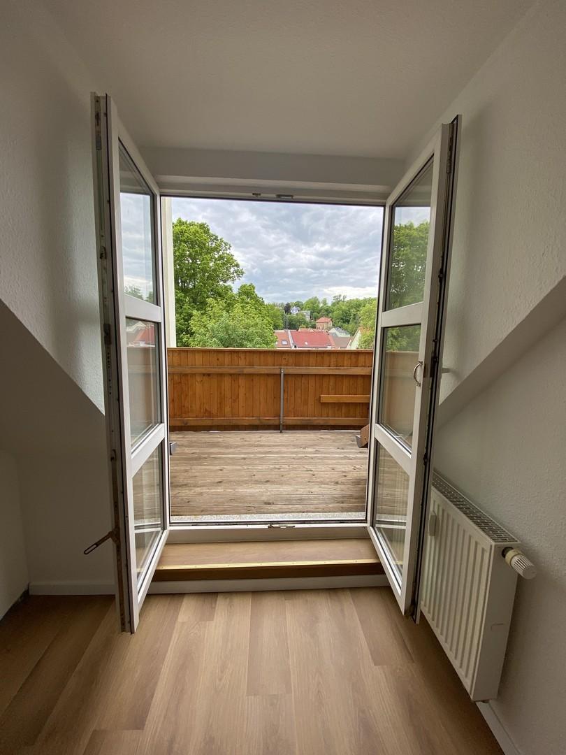 Küche mit Dachterrasse