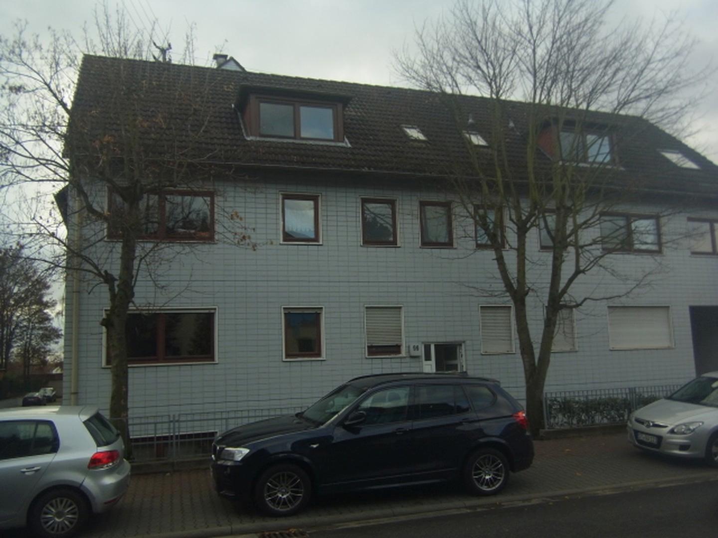 Straßenseite des Hauses