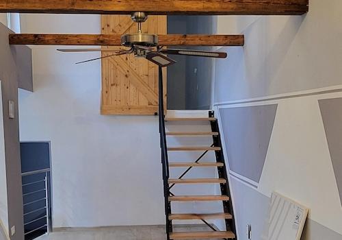 Aufgang zum Schlafzimmer