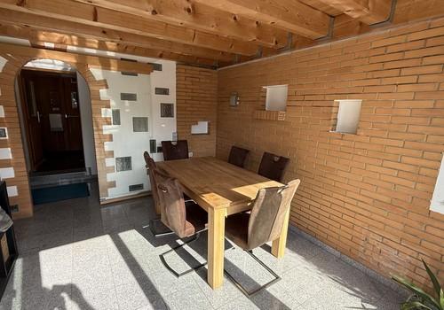 Loggia verglast