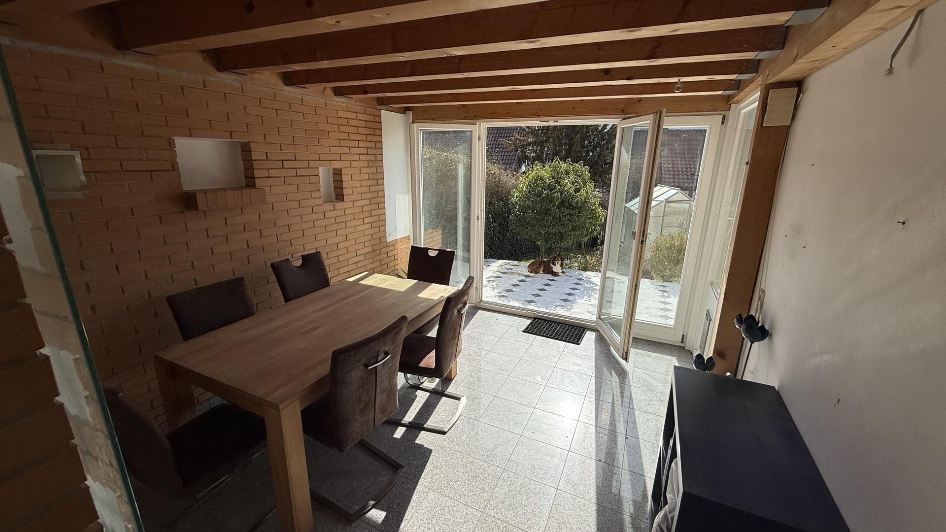 Loggia verglast