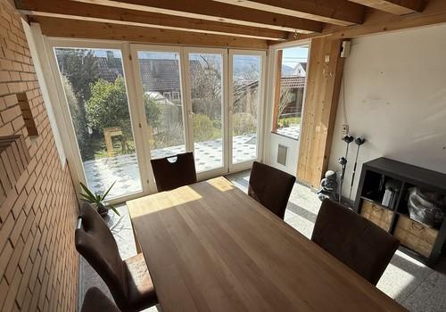 Loggia verglast