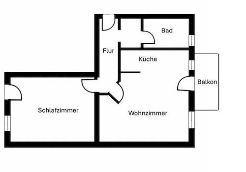 Grundriss - Skizze