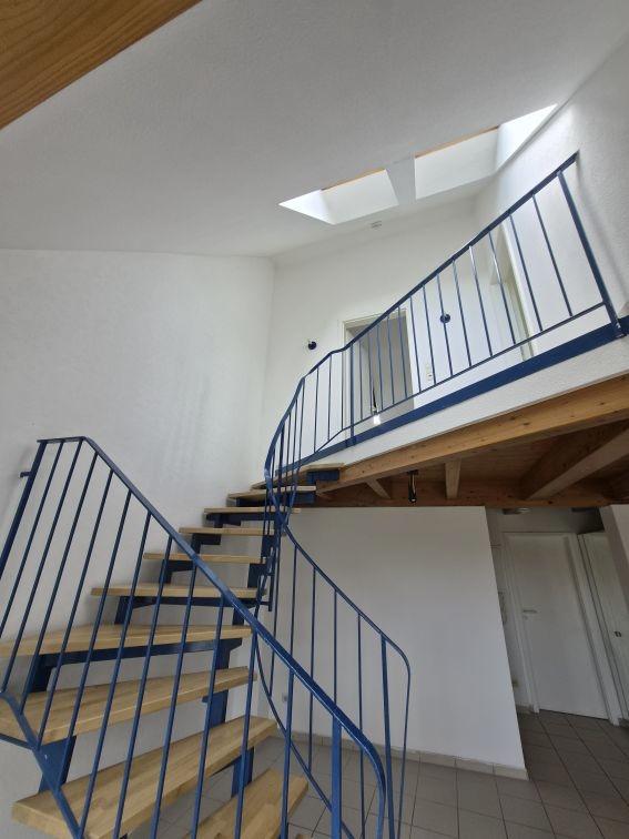 Treppe zur Galerie
