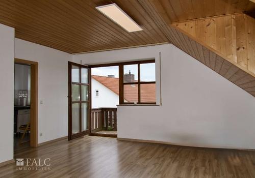 Wohnen-Balkon-Küche