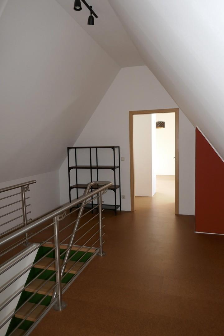 Blick vom Flur ins Gästezimmer