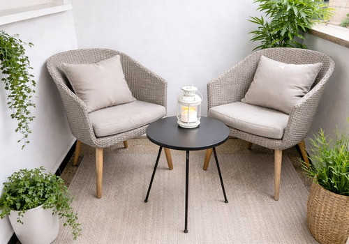 Loggia Einrichtungsbeispiel