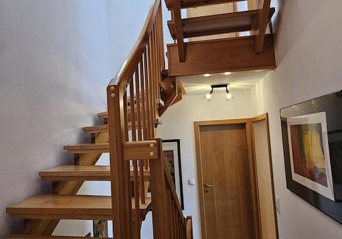 Treppenhaus Splitlevelbauweise