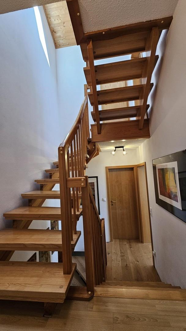 Treppenhaus Splitlevelbauweise