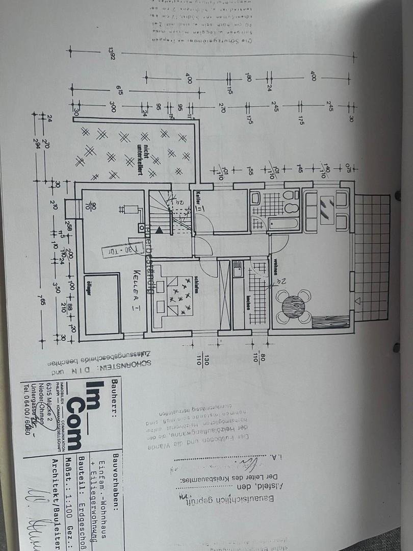 Grundriss UG