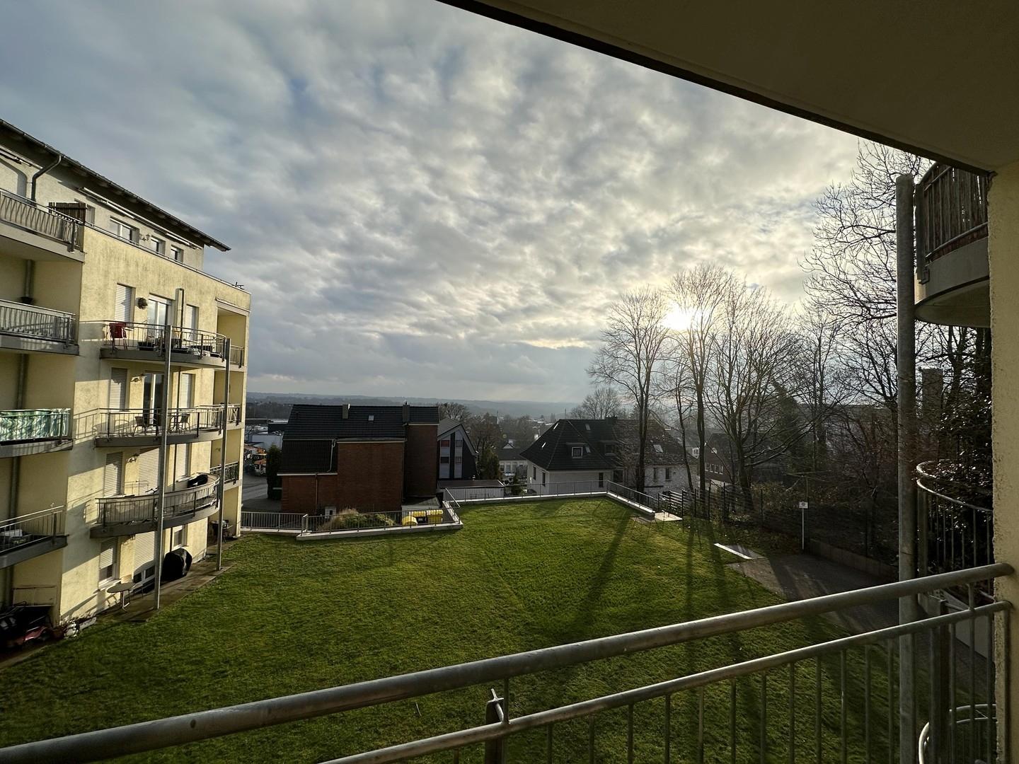 Fernblick vom Balkon