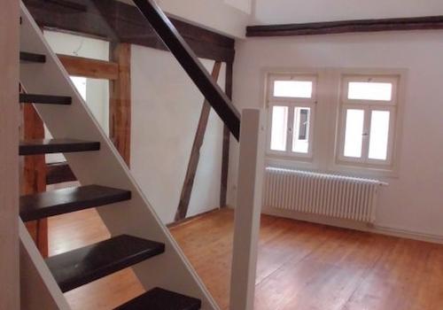 Blick ins Wohnzimmer