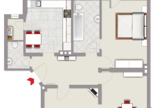 Grundriss Wohnung
