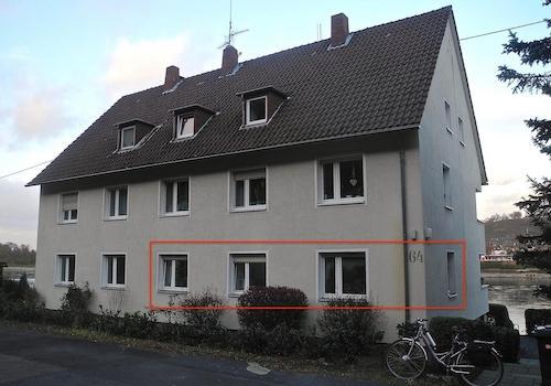 Blick von der Strasse