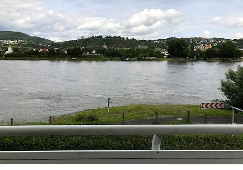 Aussicht vom Balkon