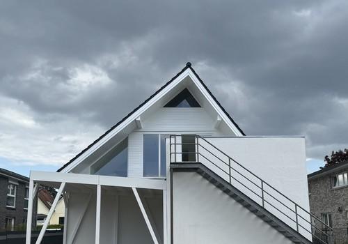Haus Hinteransicht