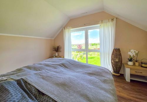 Blick aus dem Schlafzimmer