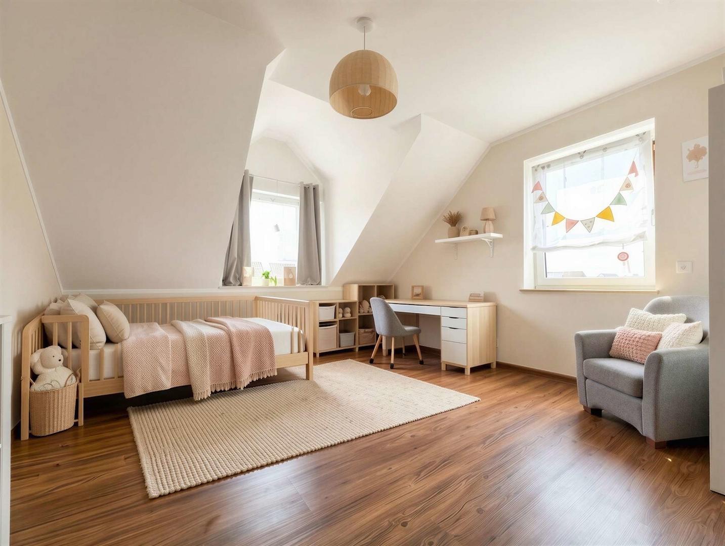 1. Kinderzimmer dig. möbliert