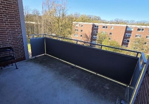 Balkon am Morgen