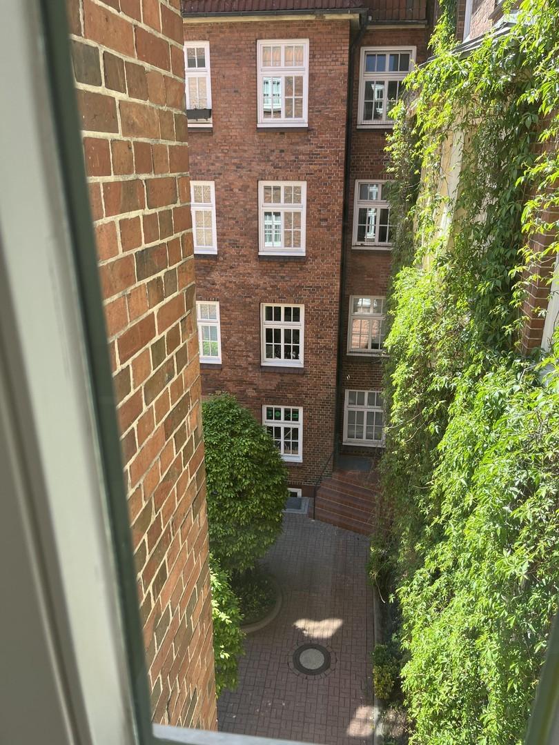 Blick aus Küchenfenster