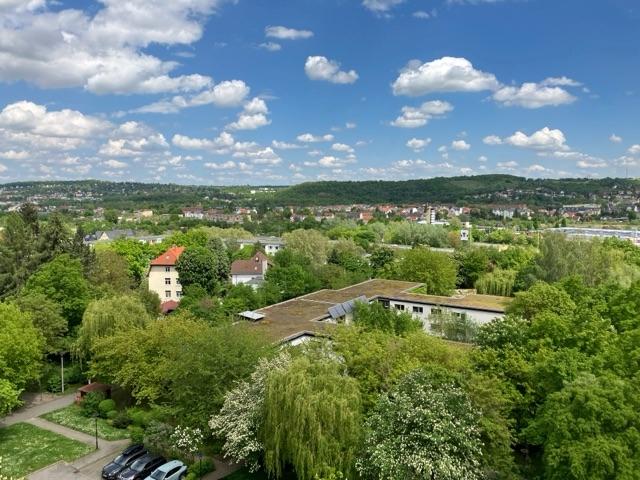 Ausblick Kinderzimmer und Schlafzimmer