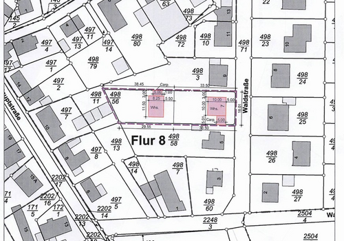 Planbeispiel zwei Häuser