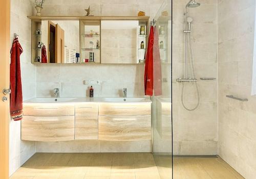 Ebenerdige Dusche