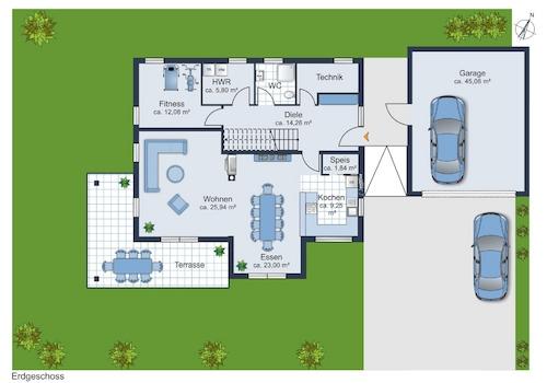 Grundriss EG