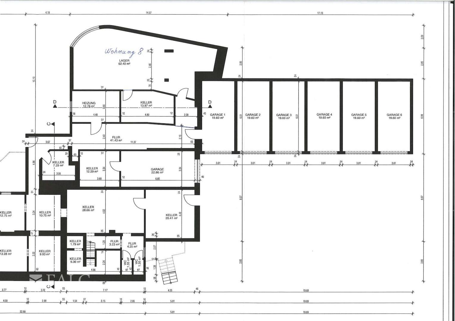 grundriss Garagen