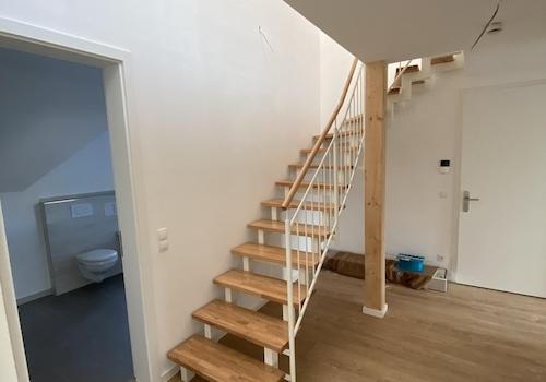 Treppe zum Studio