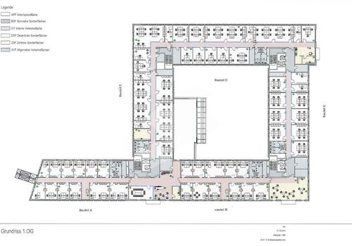 Grundriss 1. Obergeschoss