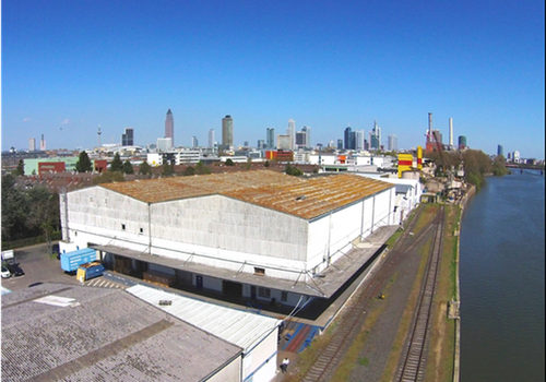Übersicht Lagerhalle