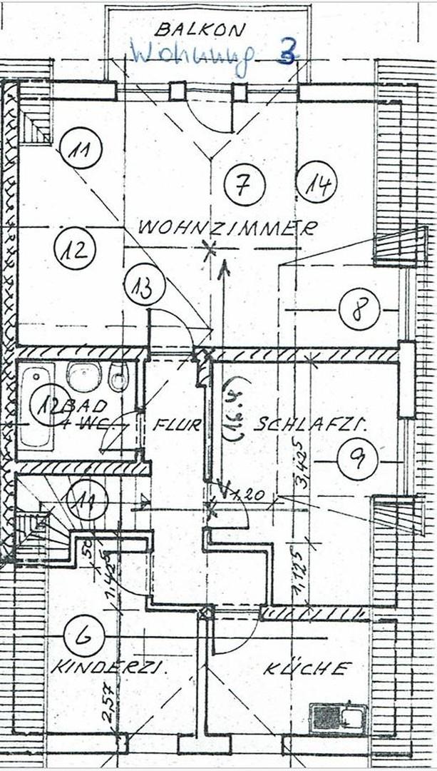 Wohnung 3 DG Anbau
