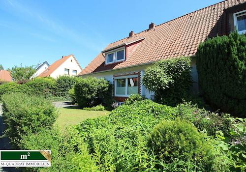 DHH mit grünem Vorgarten in begehrter Kreideberglage