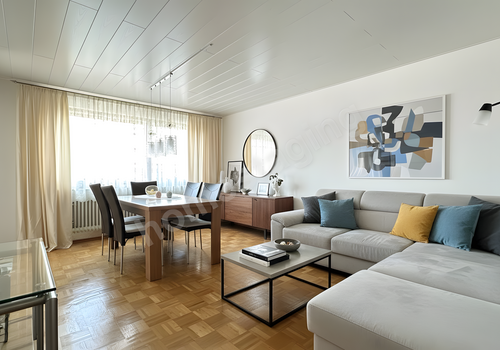 Wohn-Esszimmer Home Staging