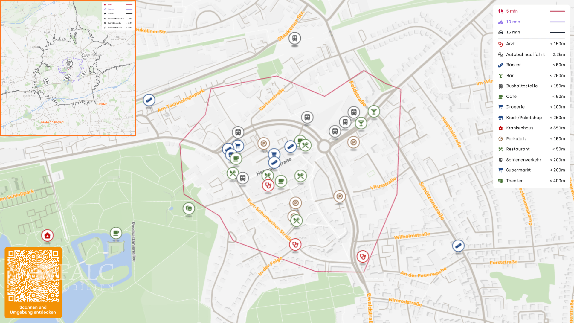 Mikro- und Makrolage_Innenstadt Herten