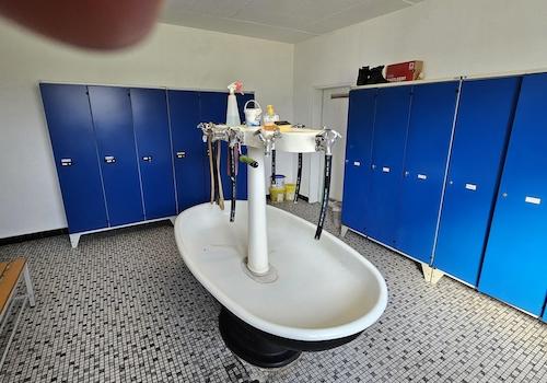Waschraum Werkstatt