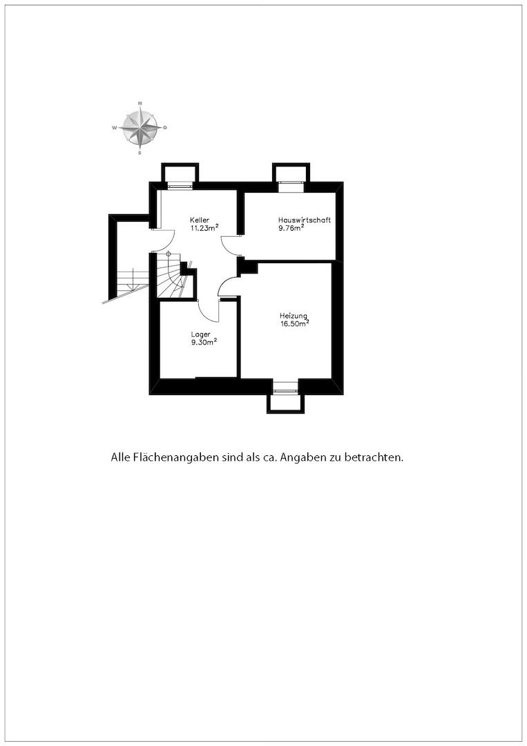 Grundriss Kellergeschoss