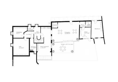 Grundriss Untergeschoss