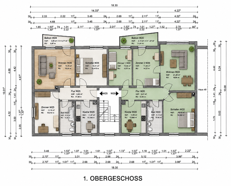Grundriss 2D